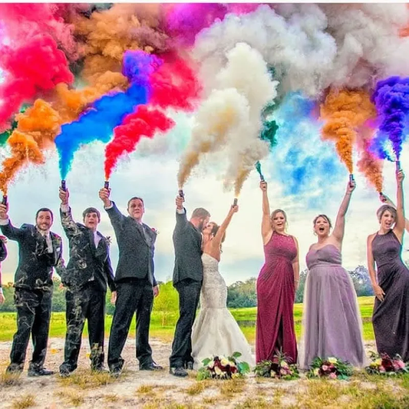 SİS BOMBASI KIRMIZI