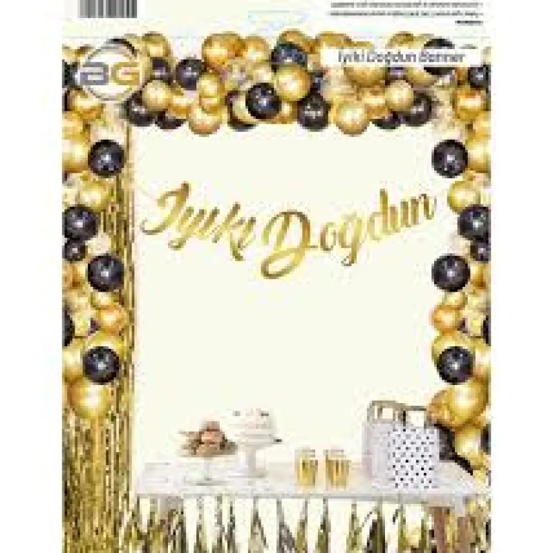 KALOGRAFİ İYİ DOĞDUN UZAR YAZI GOLD