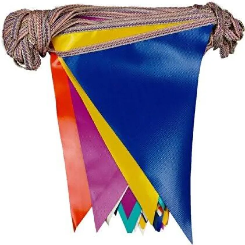 ÜÇGEN FLAMA 25METRE BRANDA RENGARENK 