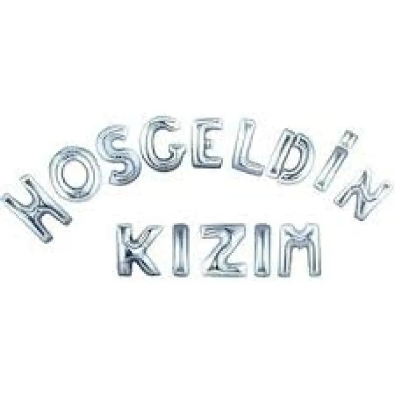 HOŞGELDİN KIZIM GÜMÜŞ SET BALON